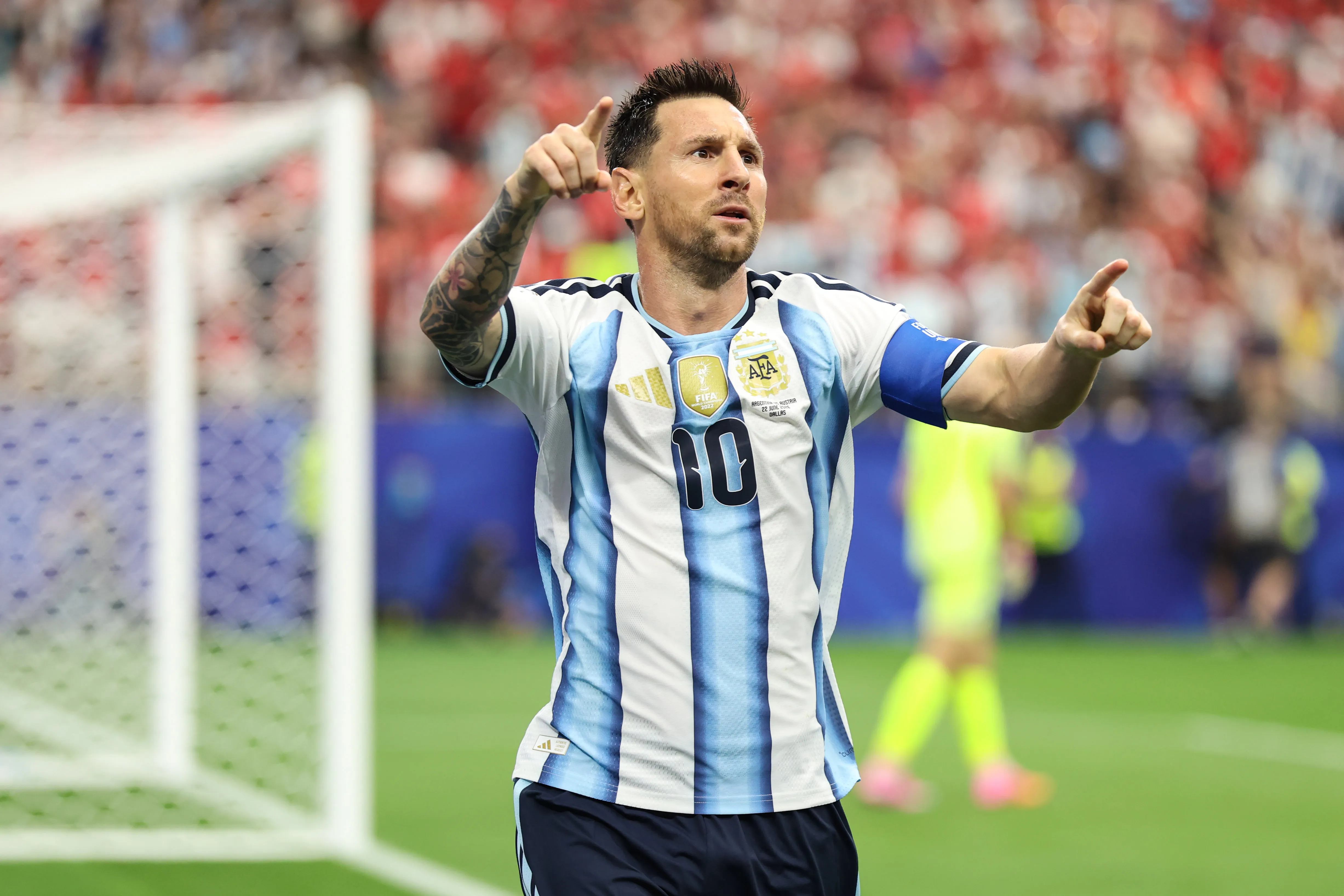 Messi sigue intratable en la Copa del Mundo. Imagen: Getty
