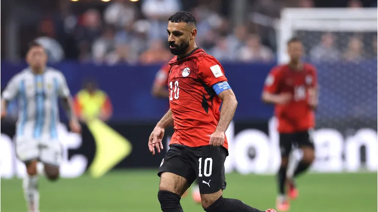 Salah lamentó lo ocurrido en el partido entre Egipto y Argentina