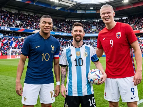 TV y hamburguesas: la alianza para disfrutar de Messi, Mbappé y Haaland