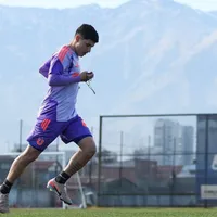 Sin vacaciones: el jugador de la U que entrena solo en el CDA