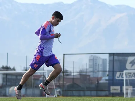 Sin vacaciones: el jugador de la U que entrena solo en el CDA
