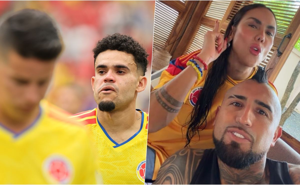 La novia de Arturo Vidal llora la eliminación de Colombia en el Mundial 2026: “