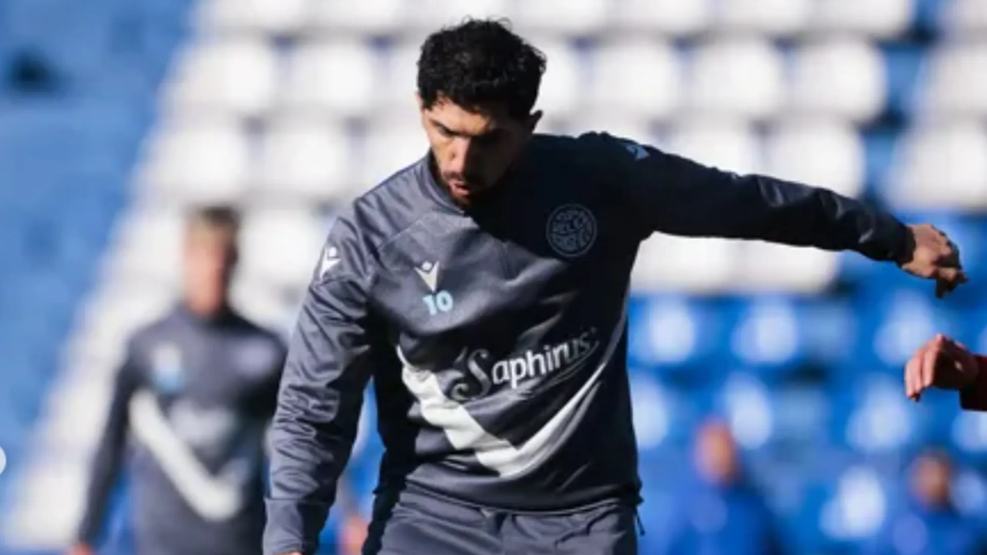 Diego Valdés fue parte del amistoso de Vélez y anotó un gol justo cuando Colo Colo lo está buscando. Foto: Vélez.
