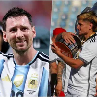 Leo Gil le hace un queque a Messi y saca las copas ganas en Colo Colo