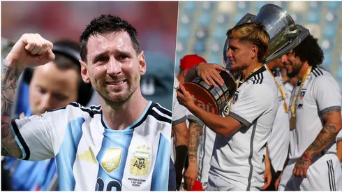 Leo Gil mostró su admiración por Messi y recordó las copas en Colo Colo