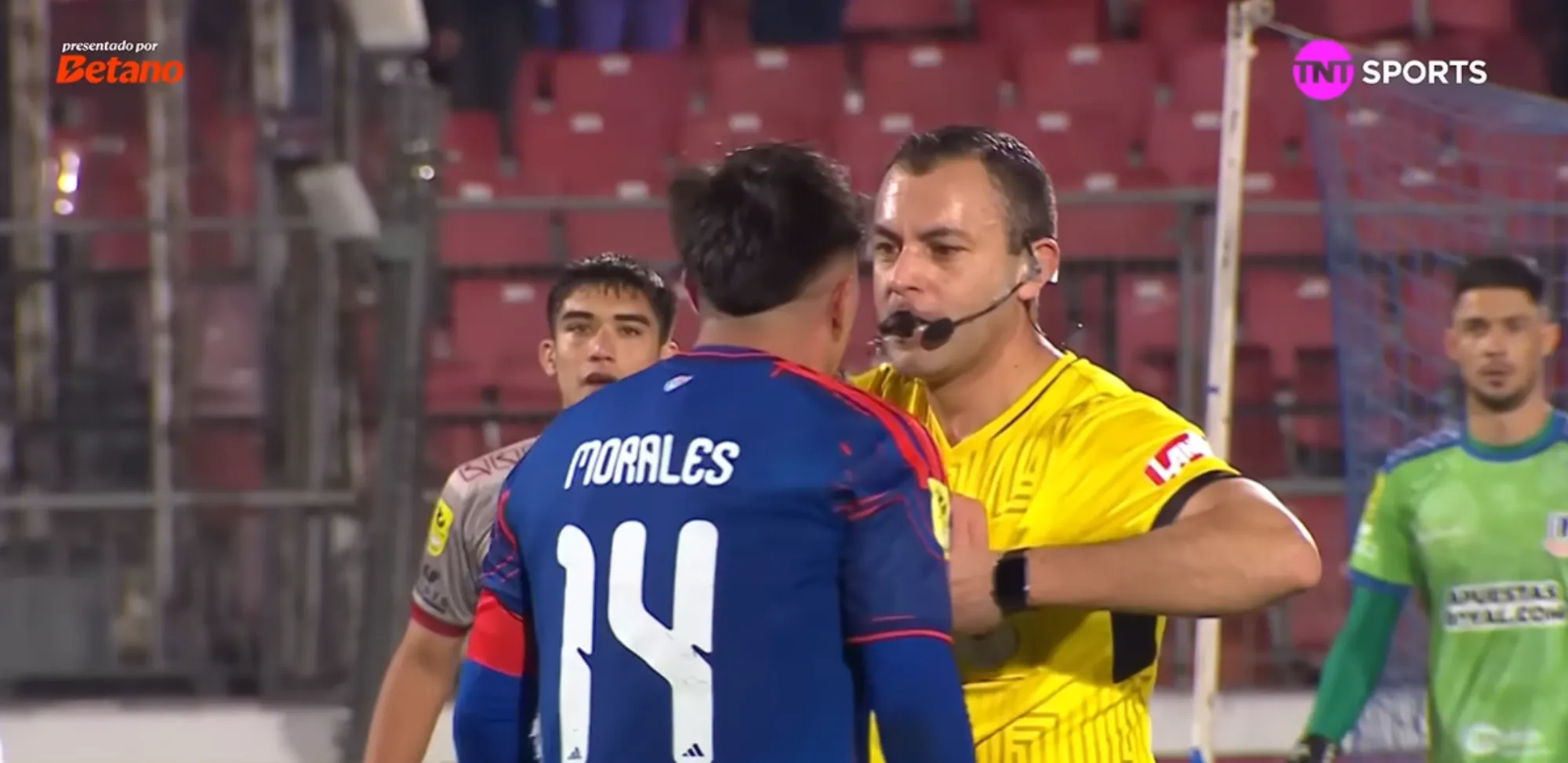 Diego Flores fue el árbitro que expulsó a Marcelo Morales en la U.