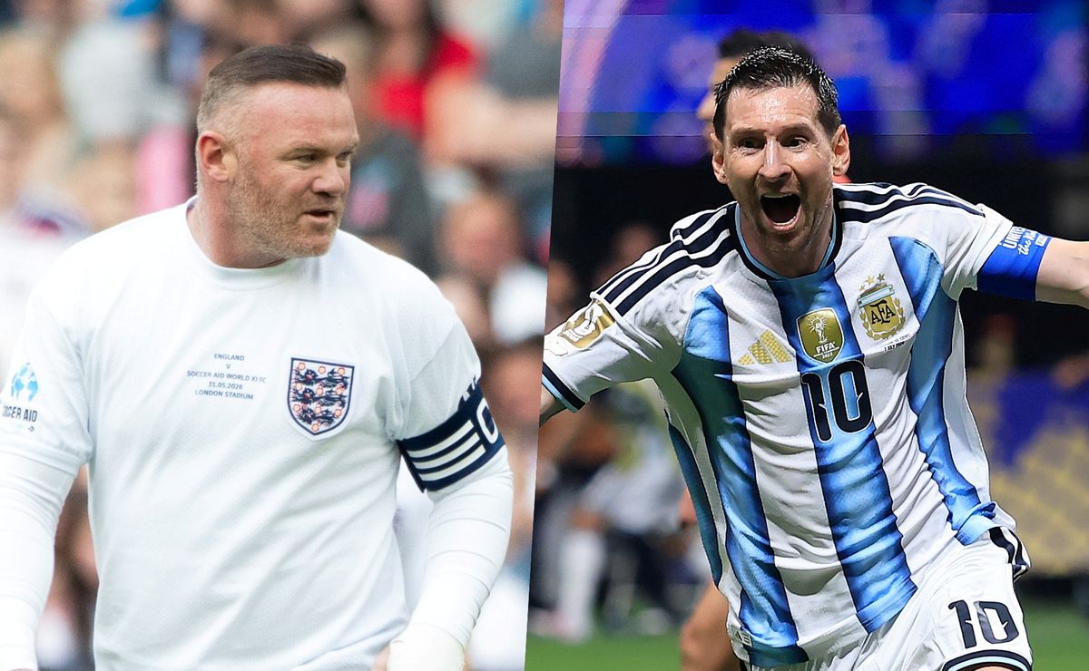 El consejo de Wayne Rooney a Argentina tras la remontada ante Egipto: “Depender solo de Messi no es sostenible”