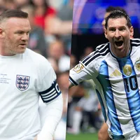 El consejo de Rooney a Argentina: “Depender solo de Messi...”