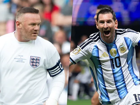 El consejo de Rooney a Argentina: “Depender solo de Messi...”