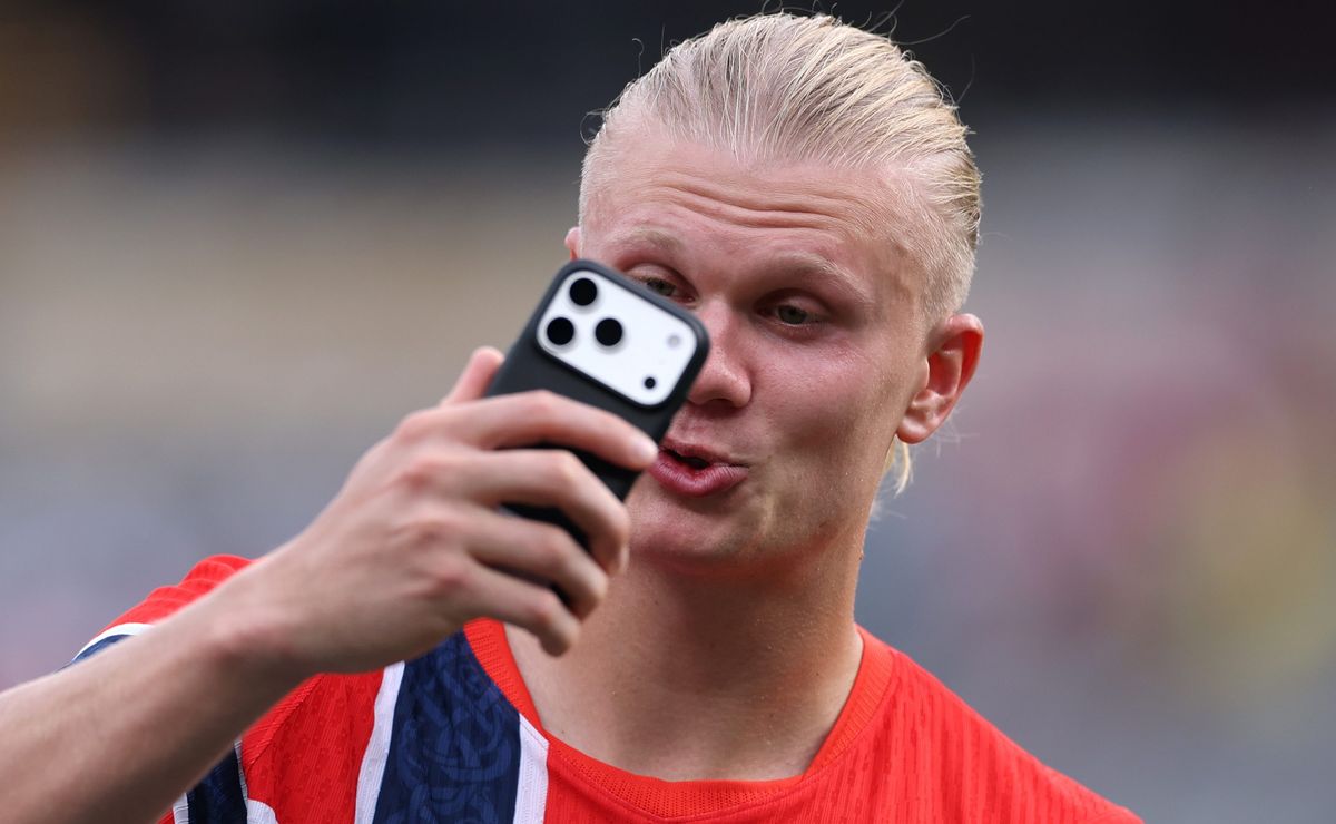 Nuevamente vinculan a Erling Haaland con el Real Madrid: “Lo ama y no lo oculta”