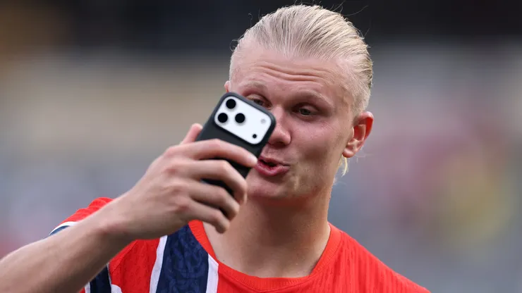 Erling Haaland está siendo vinculado al Real Madrid.