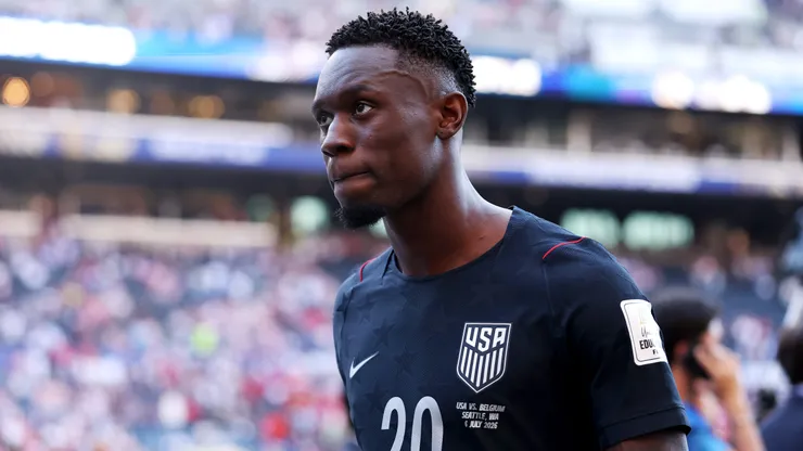 Folarin Balogun dio la cara tras eliminación de Estados Unidos.