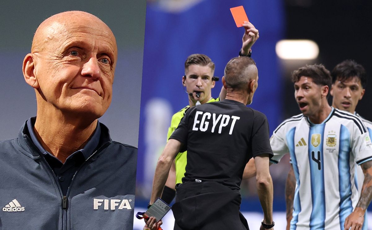 Pierluigi Collina defiende el polémico arbitraje del Argentina vs Egipto: “Las acusaciones infundadas no tienen cabida”