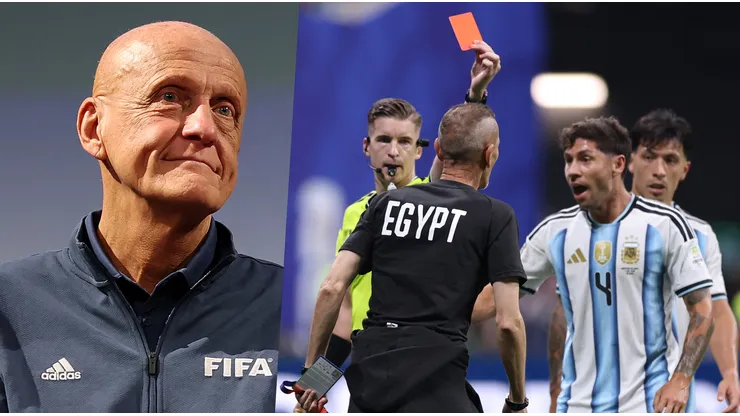 Collina salió en defensa del arbitraje más polémico de lo que llevamos de Mundial.