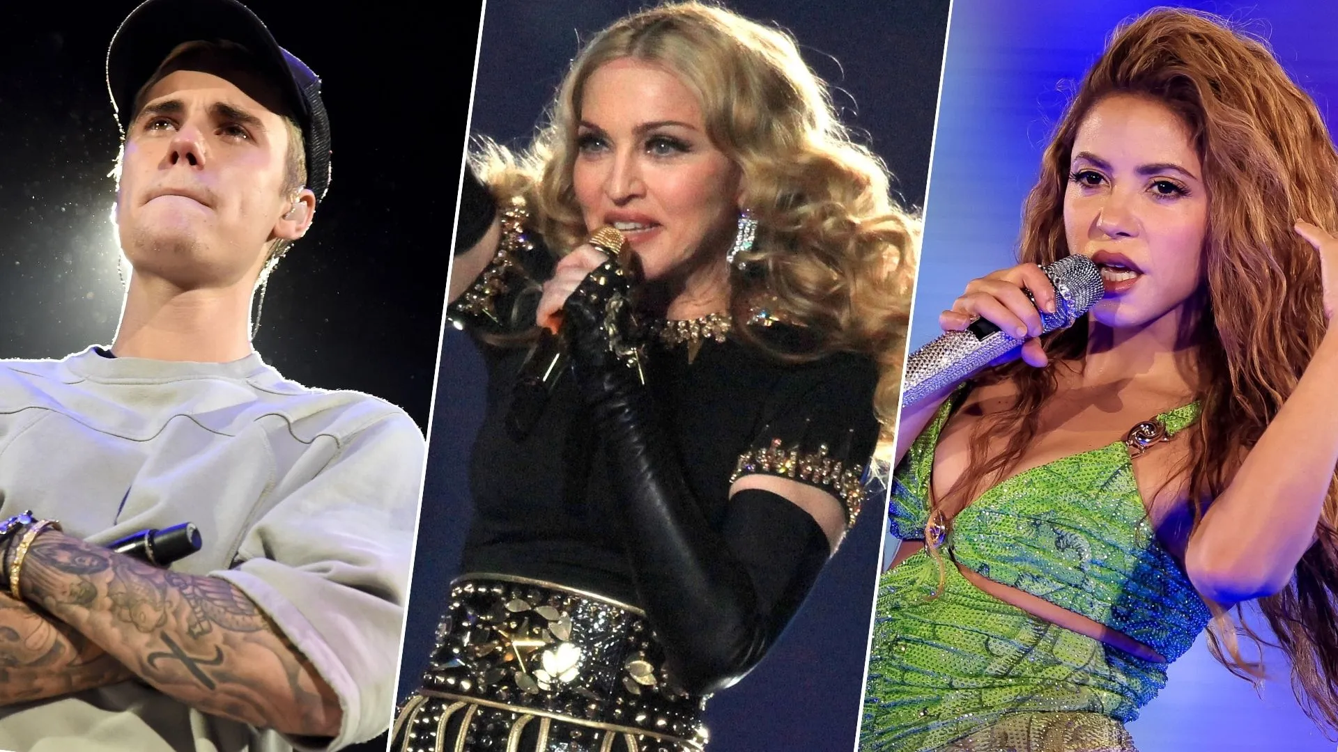 Justin Bieber, Madonna y Shakira serán parte del show de medio tiempo. /Getty
