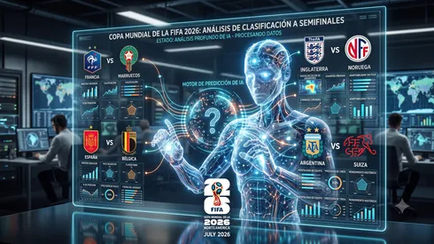 La IA tiene a sus favoritos para llegar a las semifinales del Mundial 2026.