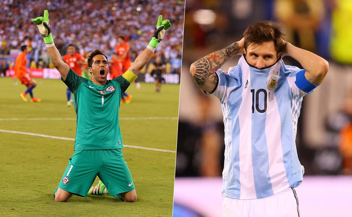 Bravo cuenta que le jugó la sicológica a Messi en penal fallado el 2016: “Recuerda en Barcelona”