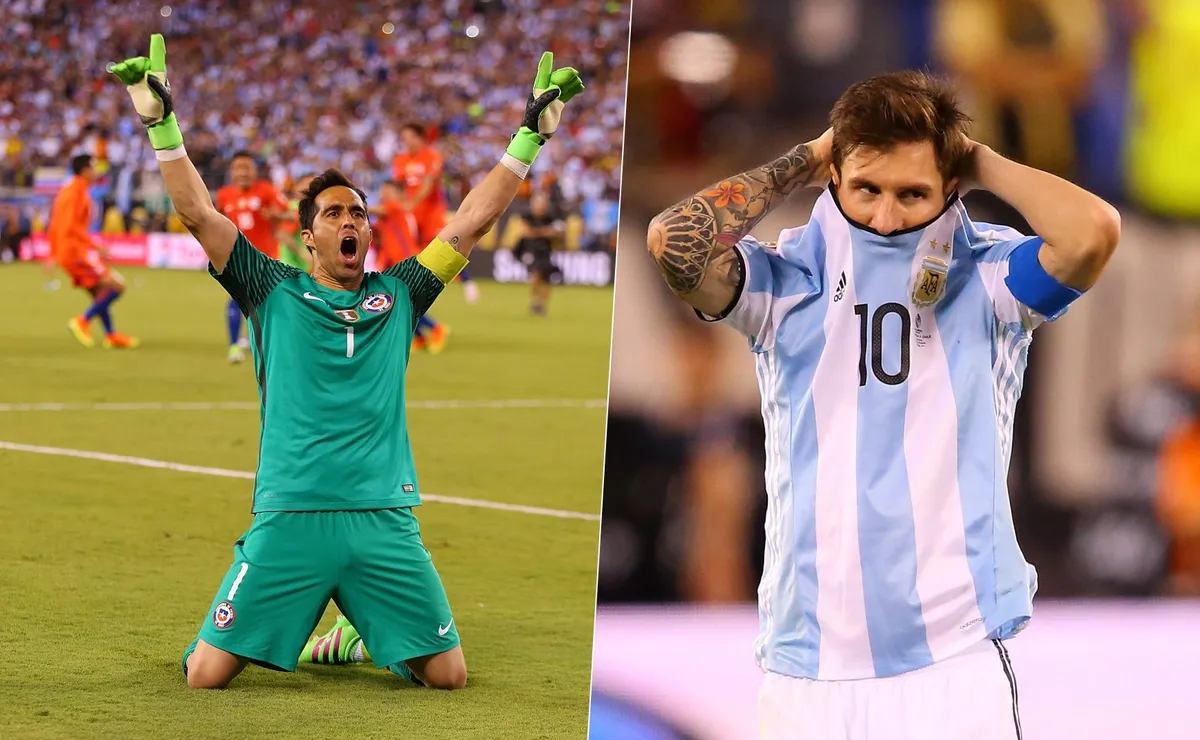 Claudio Bravo revela estrategia psicológica contra Messi en penal 2016