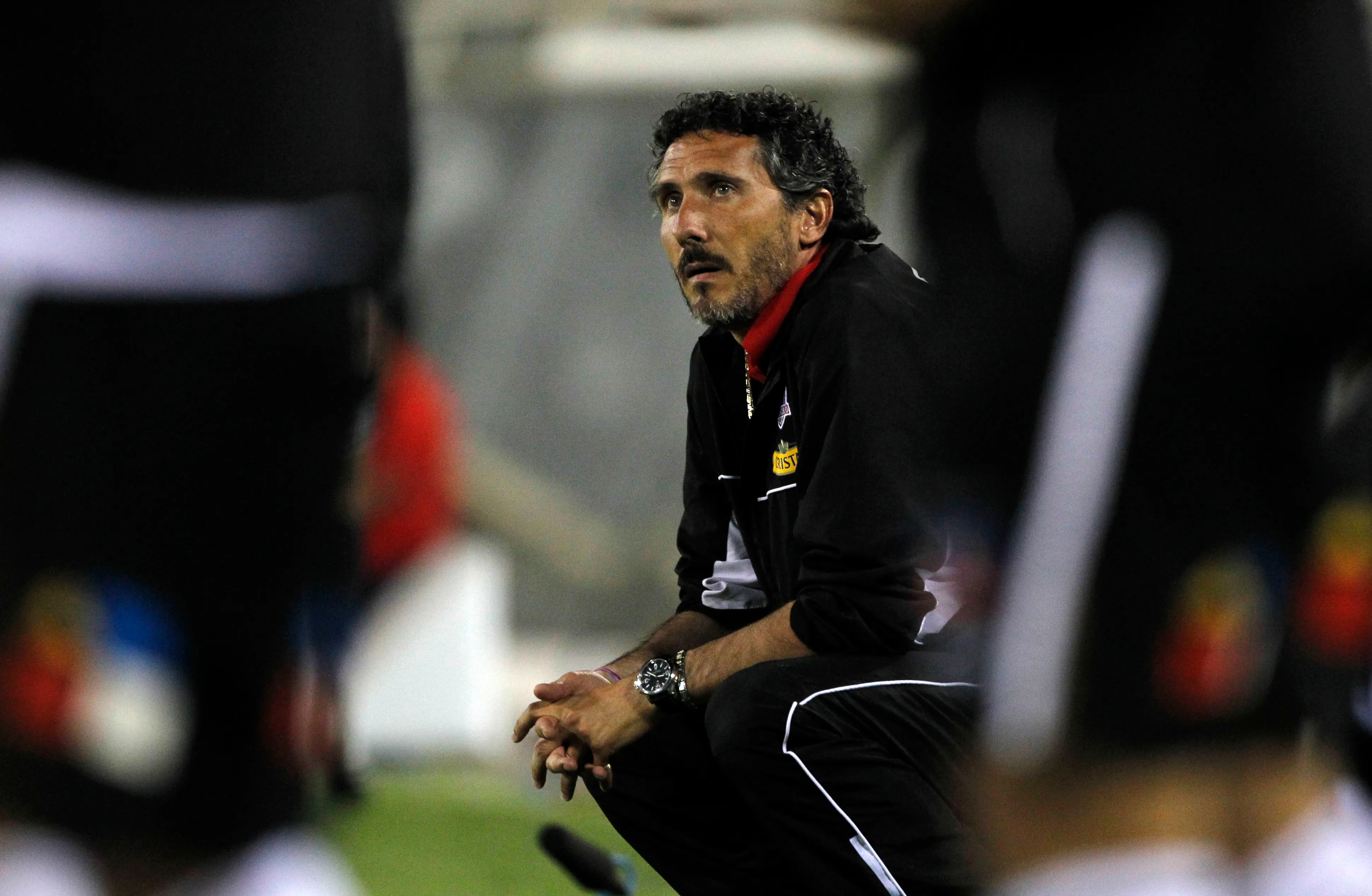 Diego Cagna, el DT que tuvo Colo Colo en la campaña 2010. (ANDRES PINA/PHOTOSPORT).