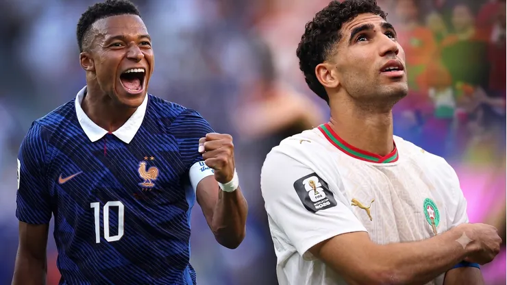 Francia y Marruecos protagonizan el primer cruce de cuartos de final para seguir avanzando al título mundial.