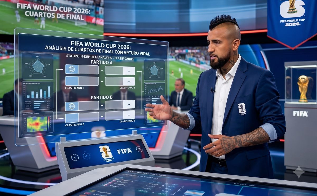 Vidal en modo Mundial 2026: revela sus candidatos a semifinales dejando fuera a uno que “me encanta”