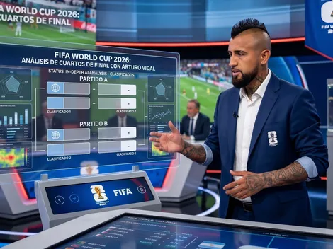 Vidal en modo Mundial 2026: revela sus candidatos a semis