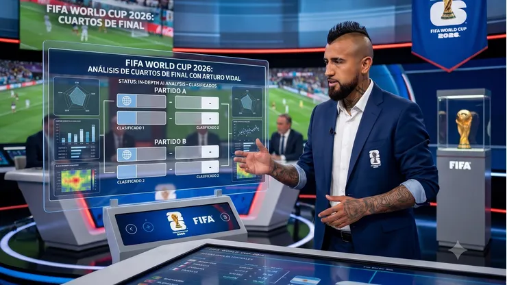 Arturo Vidal dio a sus favoritos para llegar a semifinales del Mundial 2026.