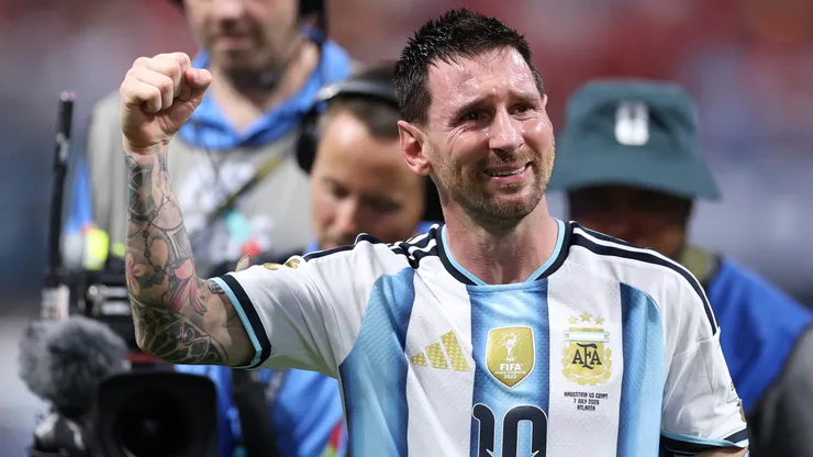 La reacción de Lionel Messi tras el agónico triunfo ante Egipto.