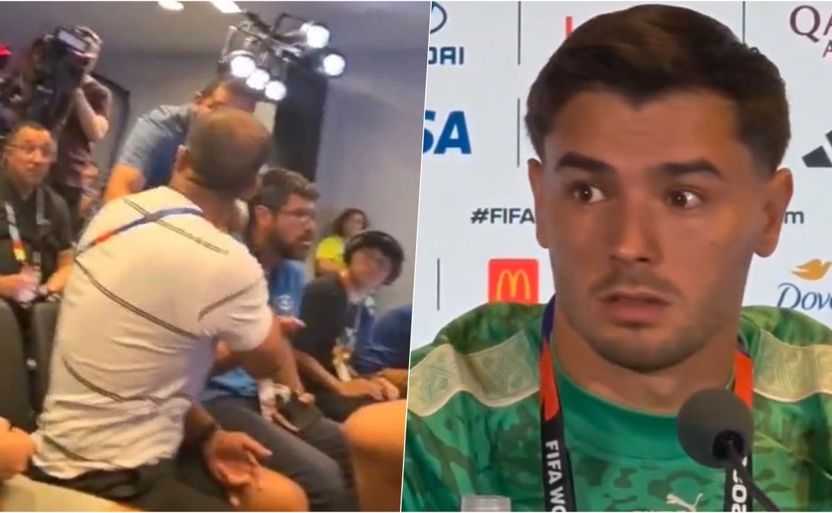 Pelea entre dos periodistas en plena conferencia de Marruecos: así reaccionó Brahim Díaz
