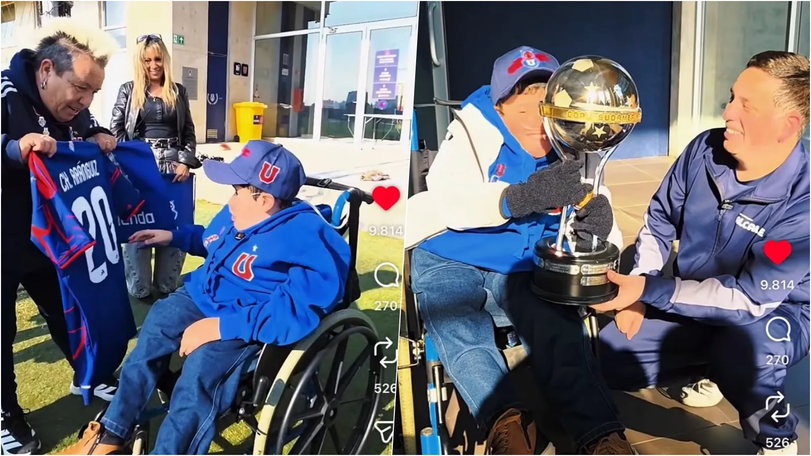 Matías Toledo llevó a Vincent al CDA de U de Chile.