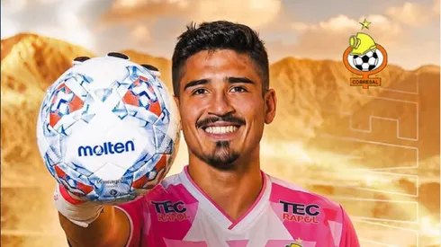 El jugador debutará en Primera División con Cobresal.
