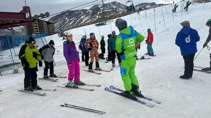 Se dio el vamos a la temporada de nieve.