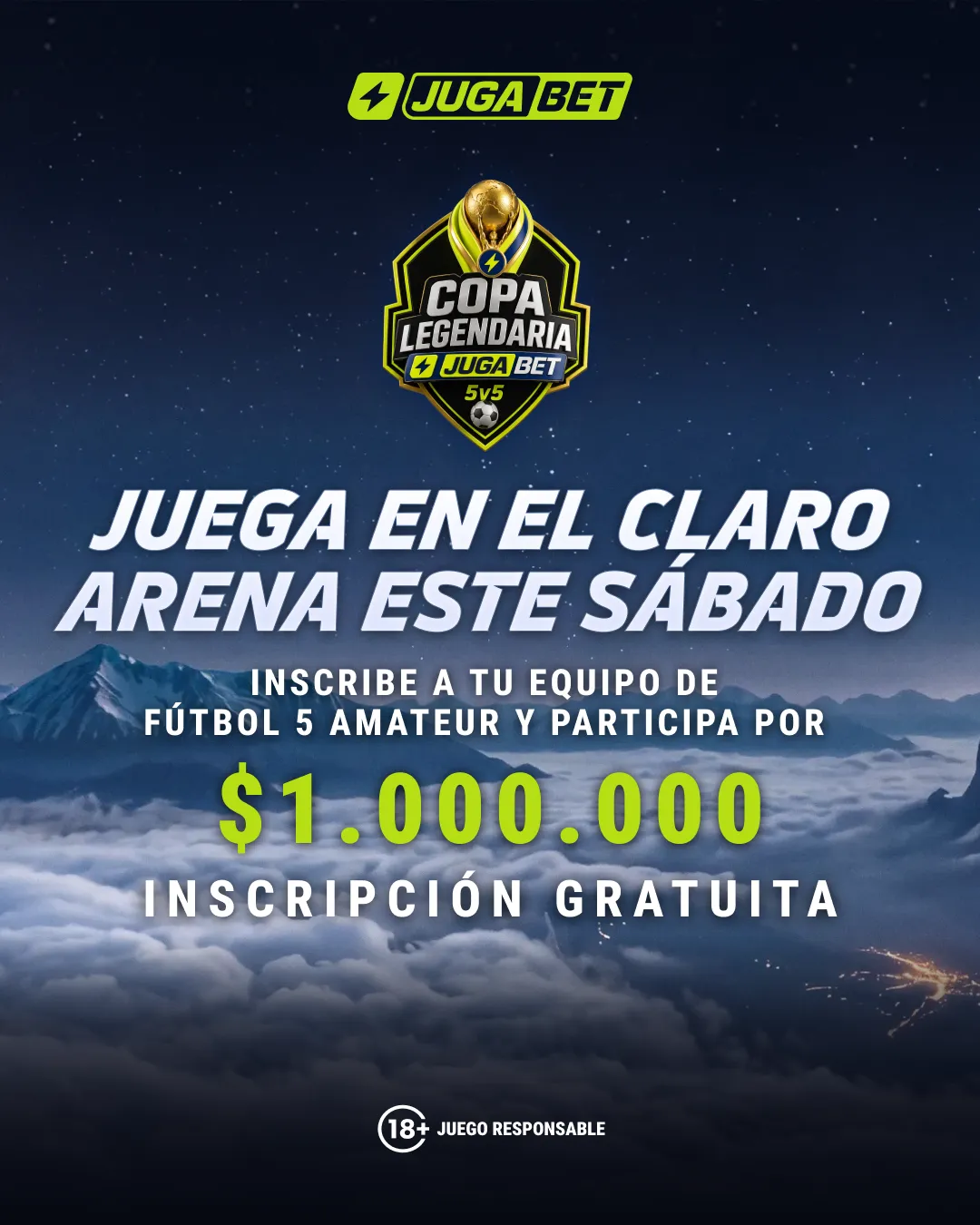 JugaBet presenta la Copa Legendaria