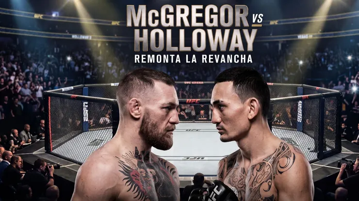 La revancha de la UFC tiene transmisión confirmada.