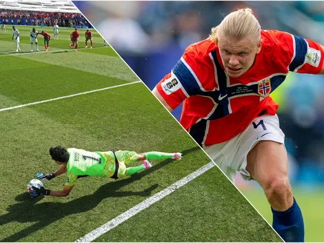 Espontáneo apoyo de Haaland a Mbappé tras polémico penal