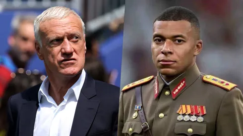 Deschamps salió defender a Mbappé.