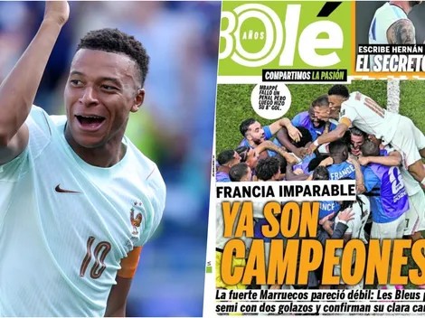 "Ya son campeones": La mufa de un diario argentino a Francia