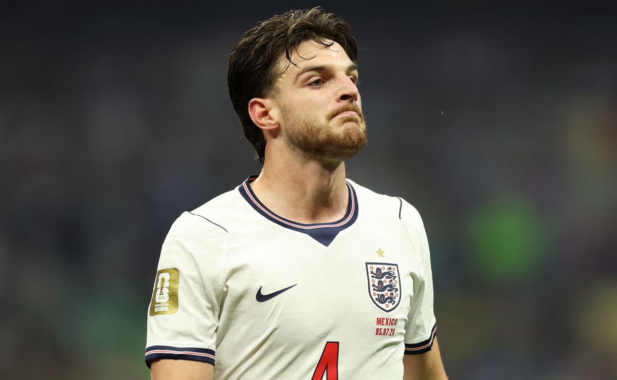 Inglaterra en alerta por Declan Rice: aislado por un virus en medio del Mundial 2026