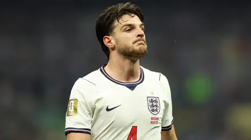Declan Rice es duda en Inglaterra