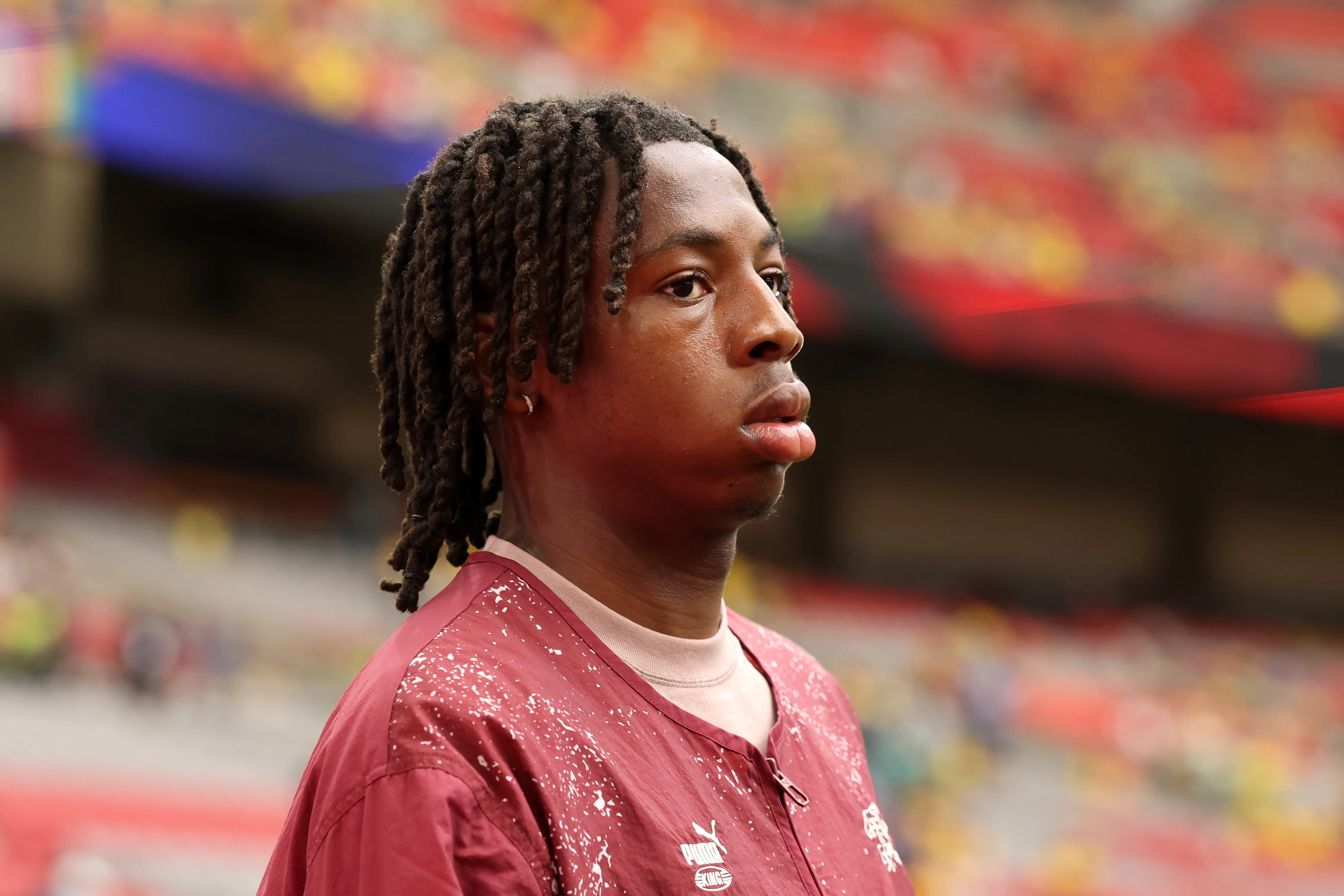 Manzambi no se recuperó a tiempo y no jugará ante Argentina. (Alex Grimm/Getty Images).