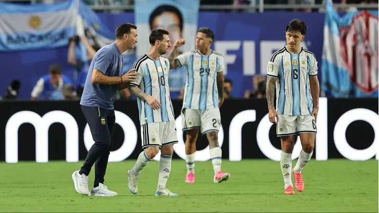 Scaloni recalcó que no hay ayudas arbitrales con Argentina