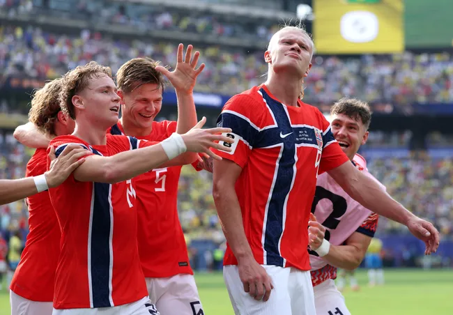 Erling Haaland impacta al mundo con su dieta. (Photo by Al Bello/Getty Images)