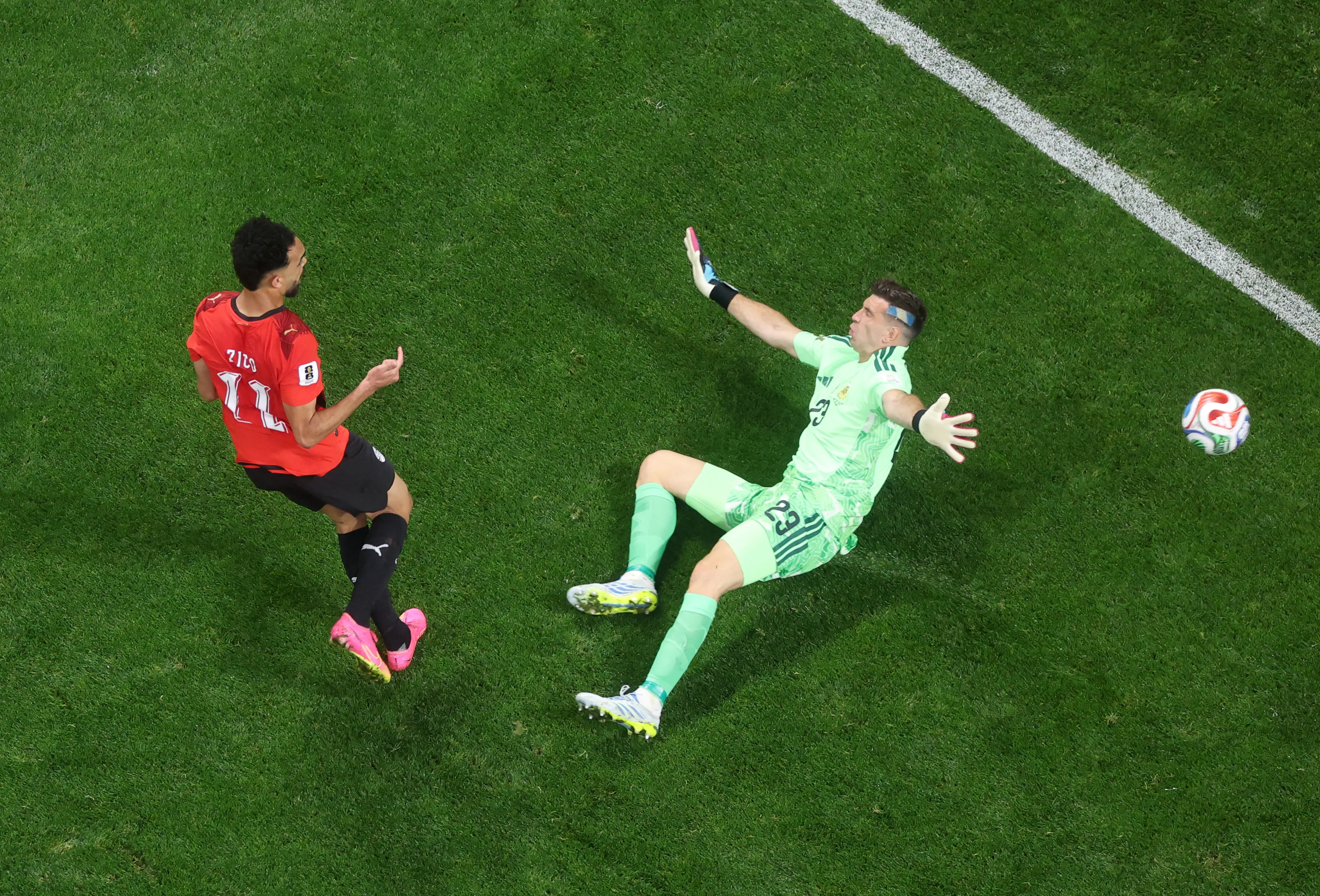 El gol que fue anulado para Egipto | Getty Images