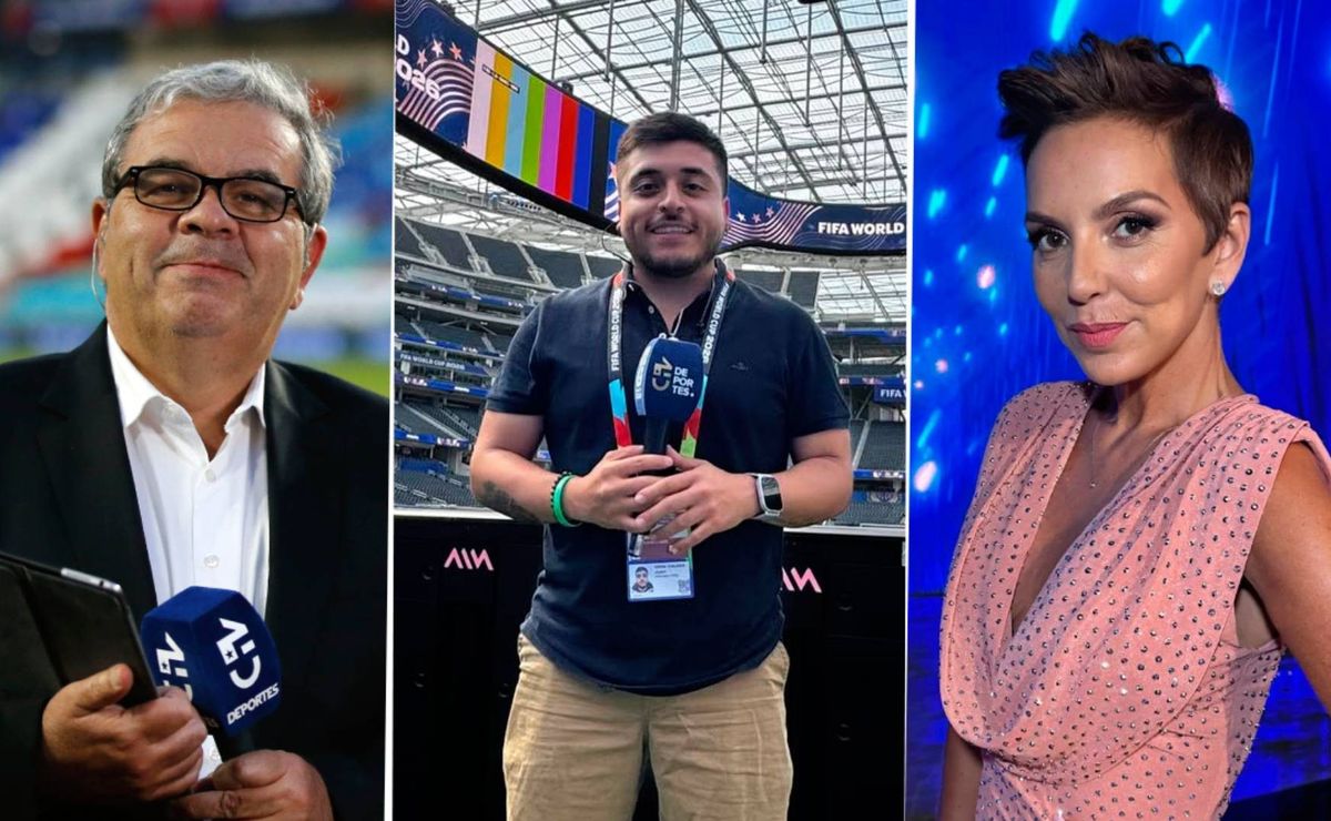 El emotivo gesto de Aldo Schiappacasse y Fran García con joven periodista de CHV que cubrió el Mundial
