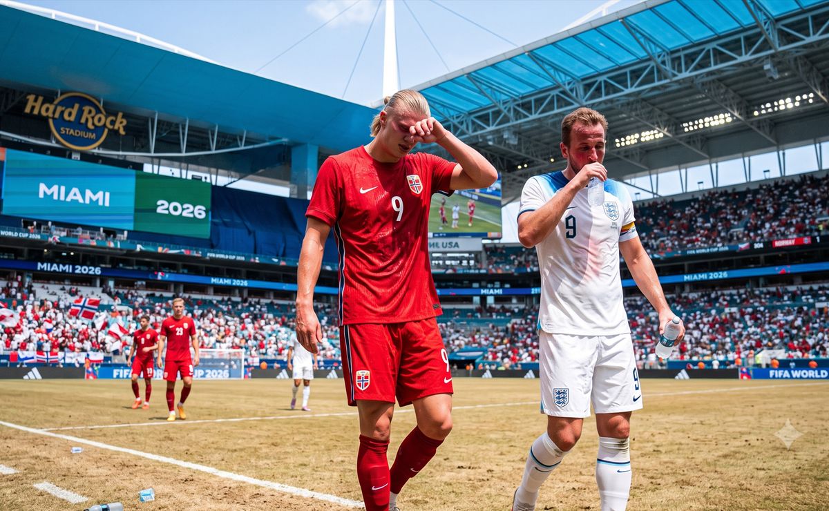 ¿A qué hora juegan Inglaterra vs. Noruega por el Mundial y por qué se puede suspender?