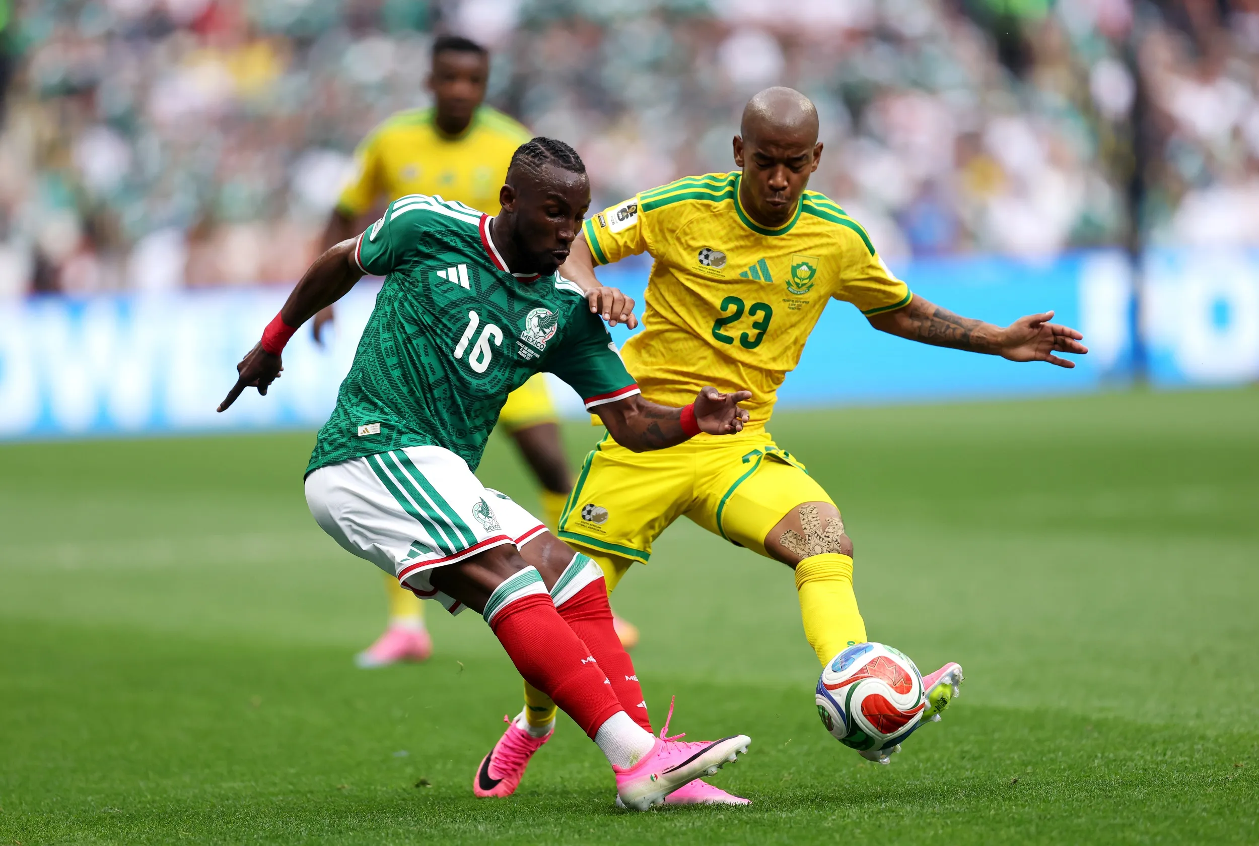 Adams disputó la fase de grupos del Mundial 2026. (Photo by Luke Hales/Getty Images)