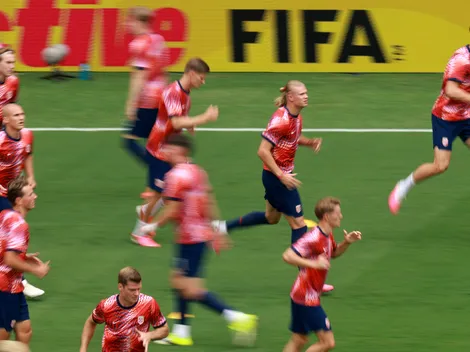 En vivo: Inglaterra y Noruega derretidos en la previa