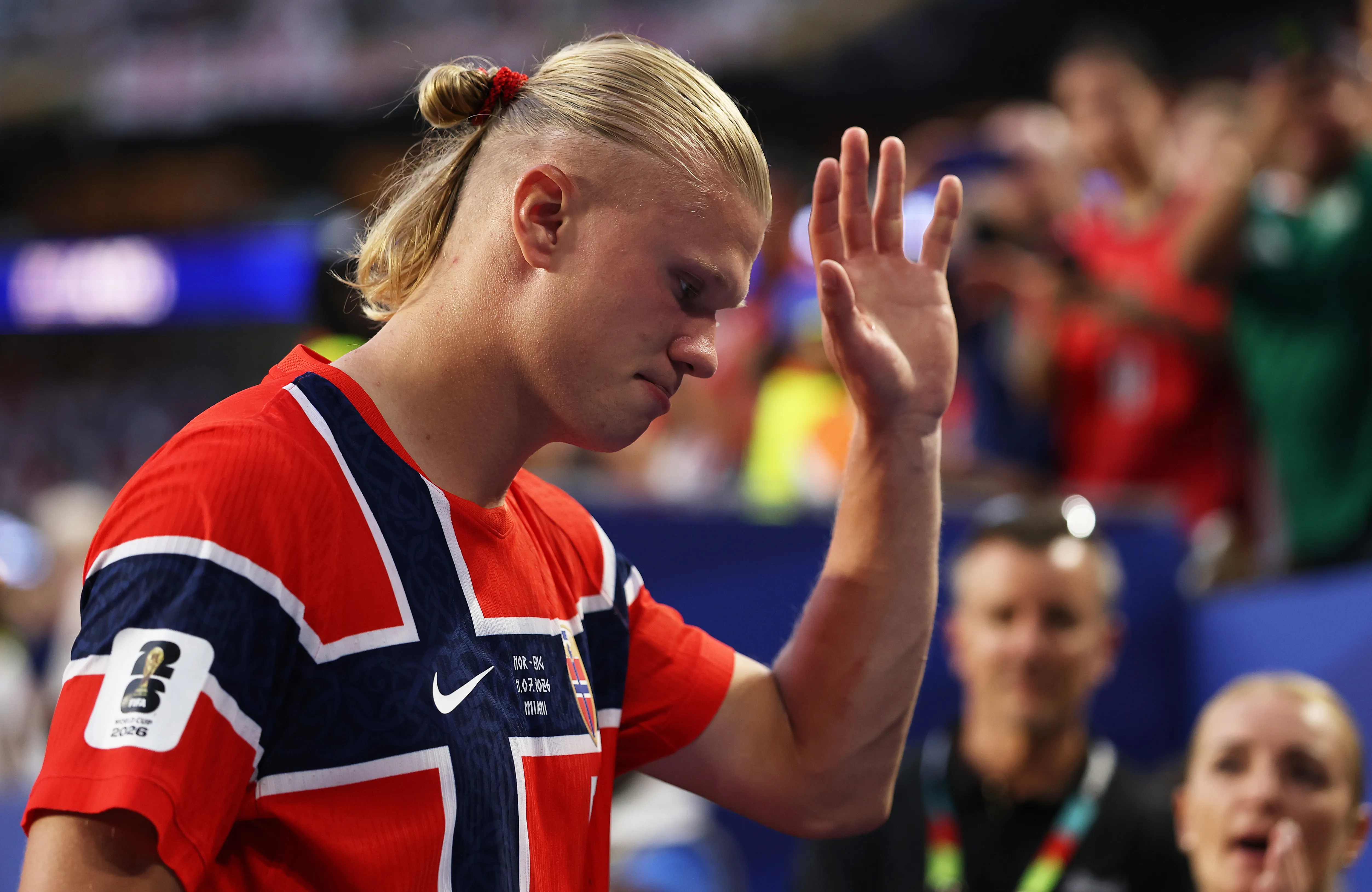 Erling Haaland se despide del Mundial 2026. (Photo by Buda Mendes/Getty Images)