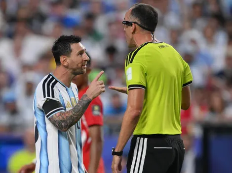 "Háblame bien": Lionel Messi encaró al árbitro de Argentina vs Suiza
