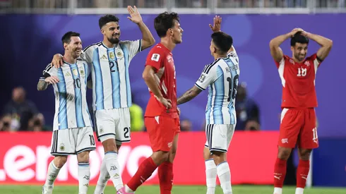Argentina venció por 3-1 a Suiza.